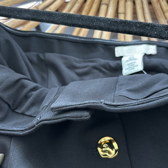 H & M Brand new black crop top with gold buttons size medium - Picture 6 of 6